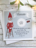 Elf Scratch & Reveal Nice List Card