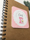 Baking Personalised Notebook A5
