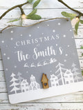 Family Christmas Sign