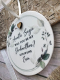 Godparent Proposal Keepsake.