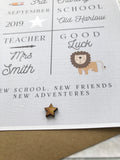 Good Luck School Card - Boy