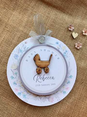 Baby Shower Plaque