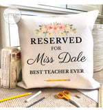 Teacher Floral Cushion