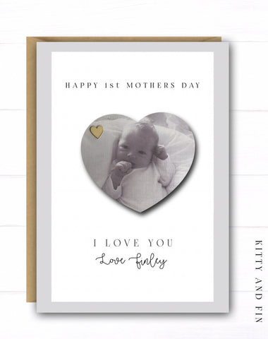 Photo Magnet Mothers Day Card