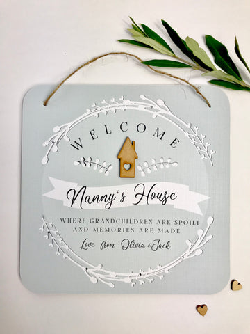 Nanny’s House Sign