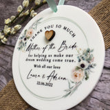 Wedding Thank You Keepsake