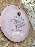 Godmother Plaque