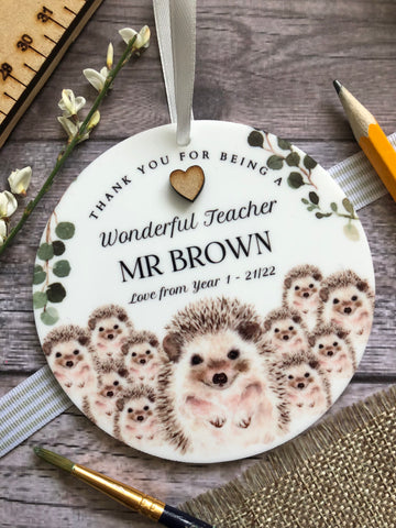 Class Teacher Thank You