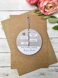 Wedding Circle Card