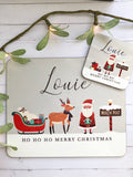Santa Placemat & Coaster Set