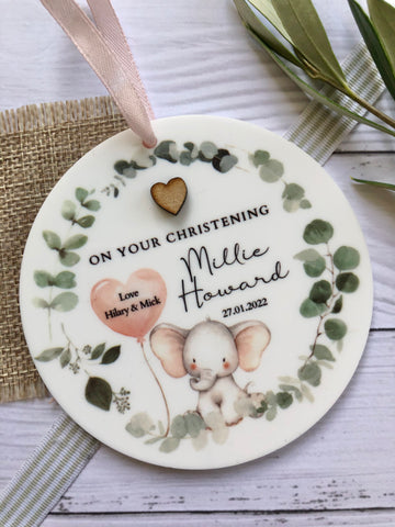 Cute Christening Keepsake