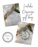 1st Christmas Engaged Bauble