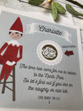 Elf Scratch & Reveal Nice List Card