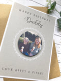 Daddy Birthday Photo Card