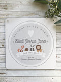 Baby Boy Wooden Plaque