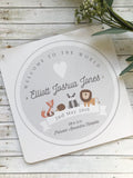 Baby Boy Wooden Plaque